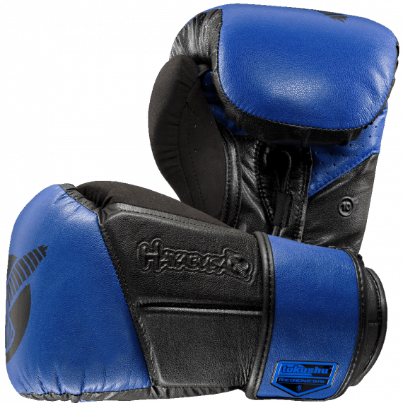  Перчатки боксерские Hayabusa Tokushu® Regenesis 10oz Gloves Black / Blue изображение 1 