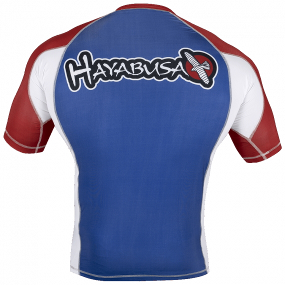  Рашгард Hayabusa Ninja Falcon Blue/Red S/S изображение 2 