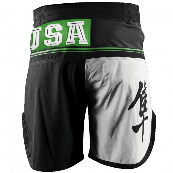  Шорты ММА Hayabusa Flex Factor Training Shorts Green/Black изображение 2 