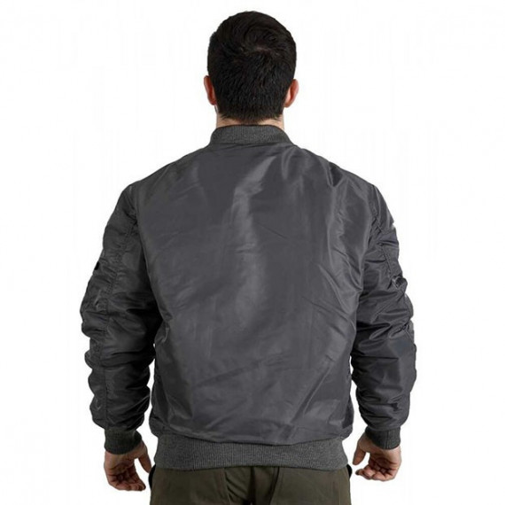  Бомбер мужской MA-1 Grey Chameleon изображение 2 