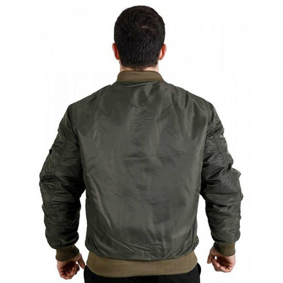  Бомбер мужской MA-1 Olive Chameleon изображение 2 