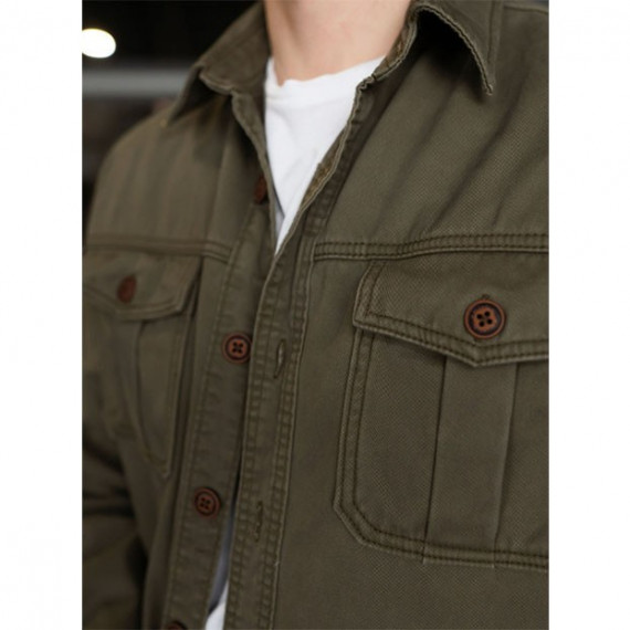  Мужская рубашка на флисе Freedom M65 Casual Olive Mixed Brands изображение 2 