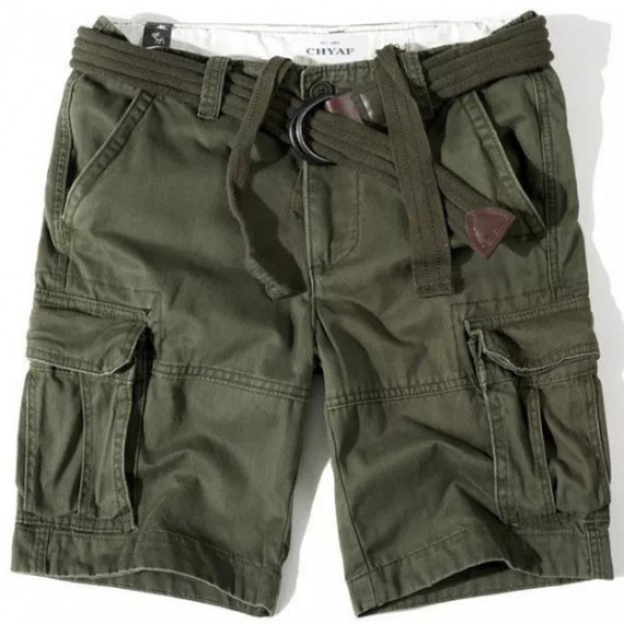  Шорты мужские с ремнём General Green Armed Forces изображение 1 