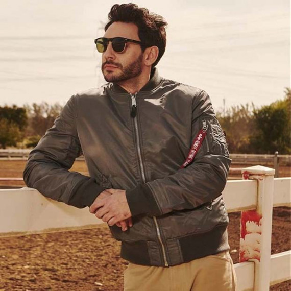  Бомбер MA-1 Slim Fit  Alpha Industries изображение 2 