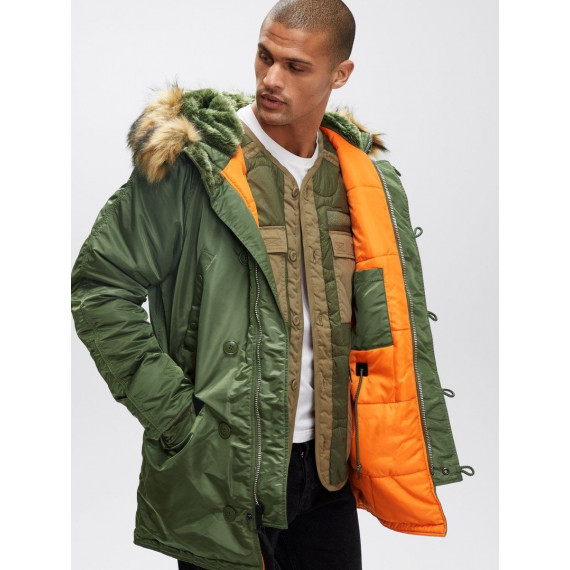  Аляска Slim Fit N-3B Parka Alpha Industries изображение 1 