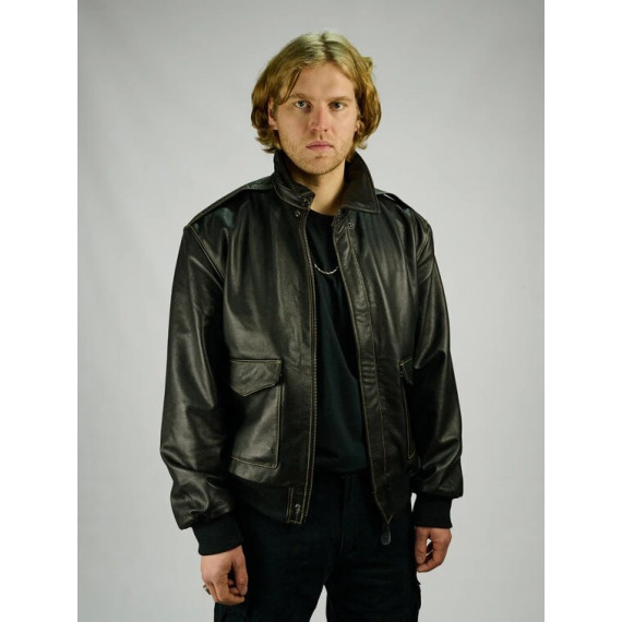  Летная кожаная куртка A-2  Corsair Foersverd изображение 1 