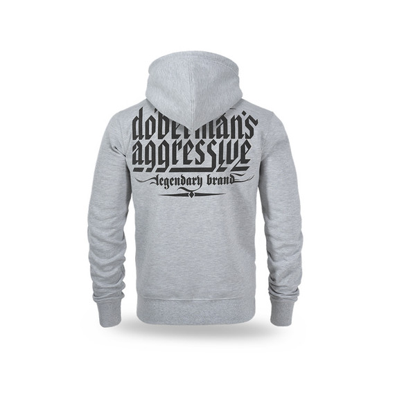  Толстовка на молнии LOGO DOBERMAN'S AGGRESSIVE изображение 1 