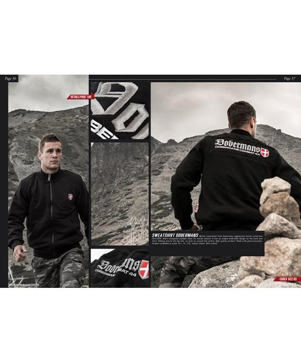 Pull Dobermans Aggressive Division Offensive - Noir - 100% Coton - Taille Normale - Neuf Avec étiquettes