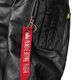  Куртка MA-1 D Tec Leather Alpha Industries изображение 7 