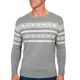  Свитер Unisex Fair Isle Crew Neck Woolmark изображение 4 