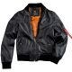  Куртка MA-1 Light Weight Leather Alpha Industries изображение 2 