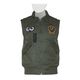  Жилет утеплённый Flight Vest Fur W/Patches X-Ray изображение 6 