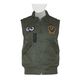  Жилет утеплённый Flight Vest Fur W/Patches X-Ray изображение 6 