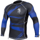  Рашгард Hayabusa Metaru Black/Blue L/S изображение 1 