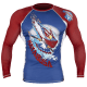  Рашгард Hayabusa Ninja Falcon Blue/Red L/S изображение 1 