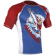  Рашгард Hayabusa Ninja Falcon Blue/Red S/S изображение 4 