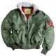  Куртка оливковая MA-1 D-Tec Alpha Industries изображение 6 