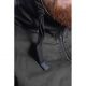 Мужская хлопковая куртка с капюшоном Adler черная FOERSVERD изображение 15 
