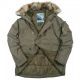  Куртка с мехом N3B Oxford Nord Storm Gothic Olive изображение 2 